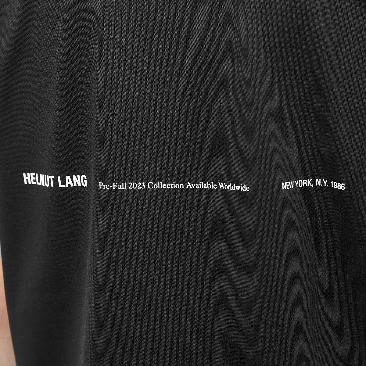 Helmut Lang Men's Photo 6 T-Shirt in Black Helmut Lang
