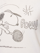 RE/DONE Classic Snoopy Tennis Cotton T-shirt