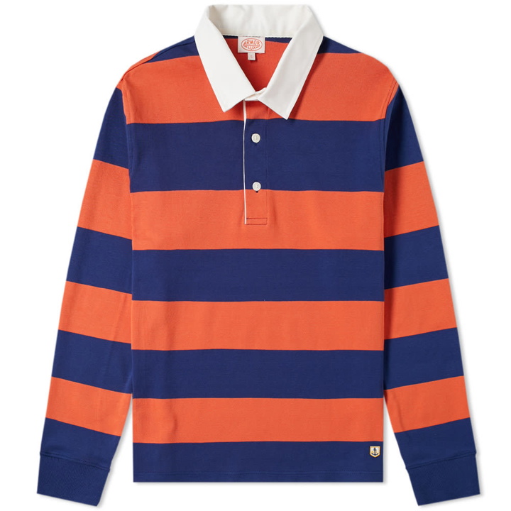 Photo: Armor-Lux 76886 Long Sleeve Stripe Rugby Shirt
