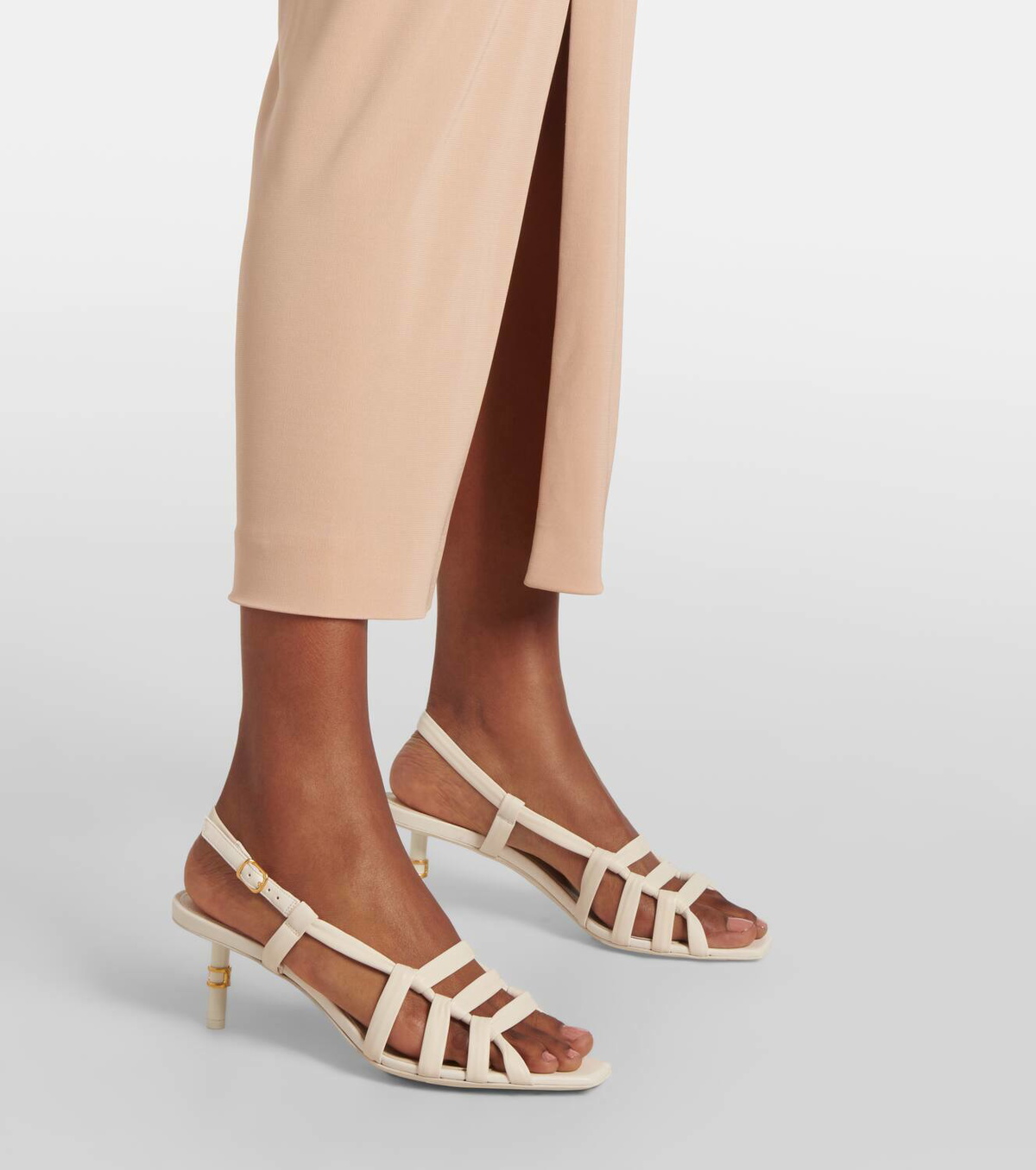 【Chloe】MARCIE SANDAL◆CHC24U01UH3 CHLOÉ Marcie woven leather slingback sandals | NET-A-PORTER