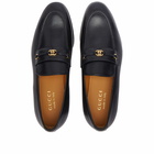 Gucci Men's Leather Loafer in Black