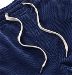 Polo Ralph Lauren - Prepster Cotton-Corduroy Drawstring Shorts - Blue