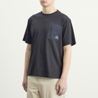 Karma8a Men's Logo Pocket Rue T-Shirt in Navy
