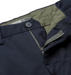 Incotex - Slim-Fit Stretch-Cotton Twill Trousers - Blue