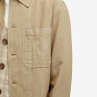 Norse Projects Men's Tyge Cotton Linen Overshirt in Clay