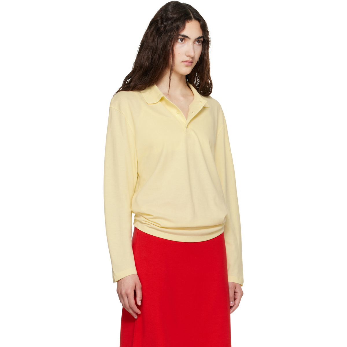 FLORE FLORE Yellow Diana Polo