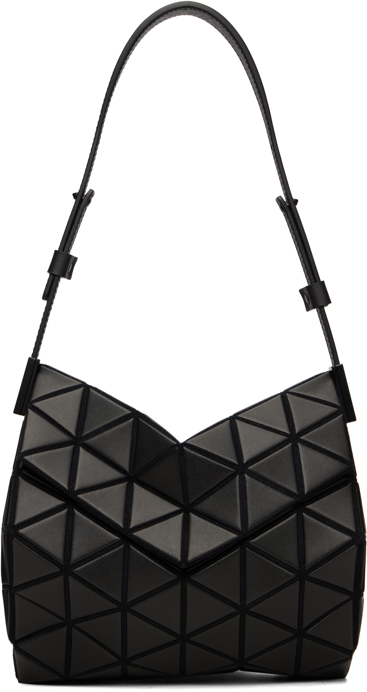 Bao Bao Issey Miyake Black Matte Prism Waist Bag Bao Bao Issey Miyake