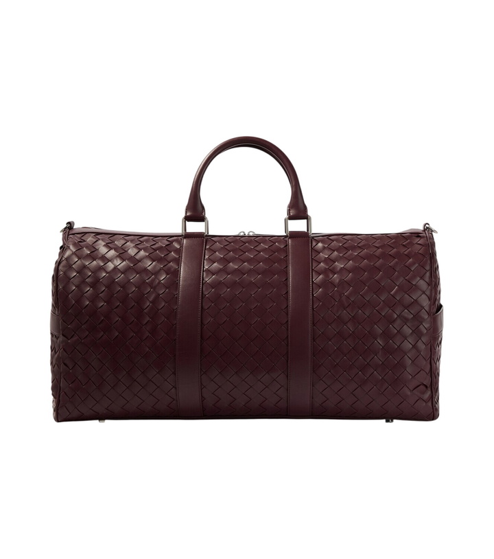 Photo: Bottega Veneta Intrecciato leather duffel bag