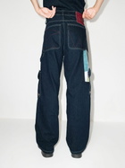 Bethany Williams X Browns Focus Blue 2 Modular Wide Leg Jeans