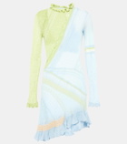 Roberta Einer Ali open-knit cotton minidress