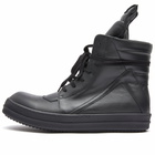 Rick Owens Men's Geobasket Sneakers in Black