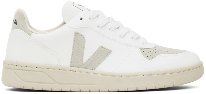 Photo: Veja White & Grey V-10 Vegan Sneakers