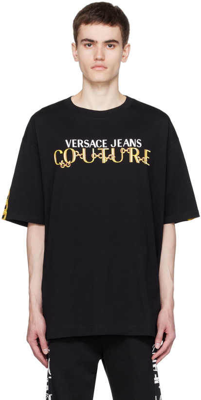 Photo: Versace Jeans Couture Black Chain T-Shirt