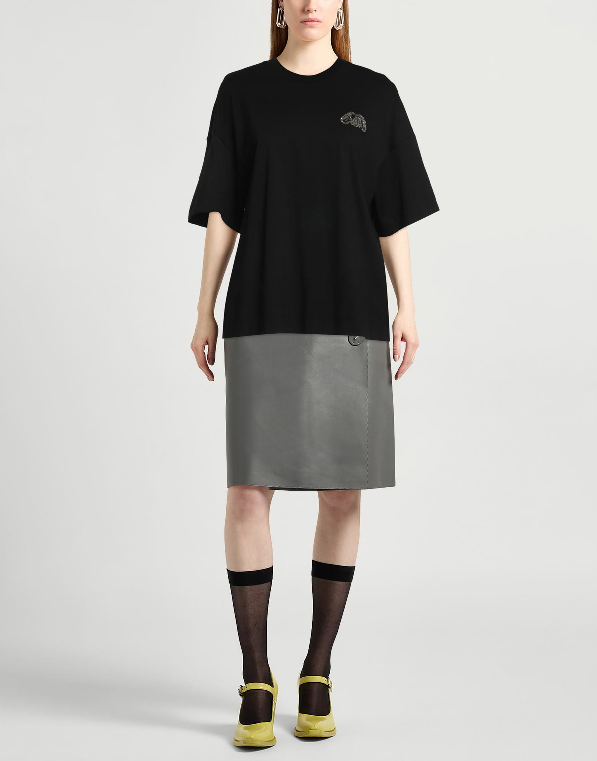 Mcqueen Womens T-shirt in Black