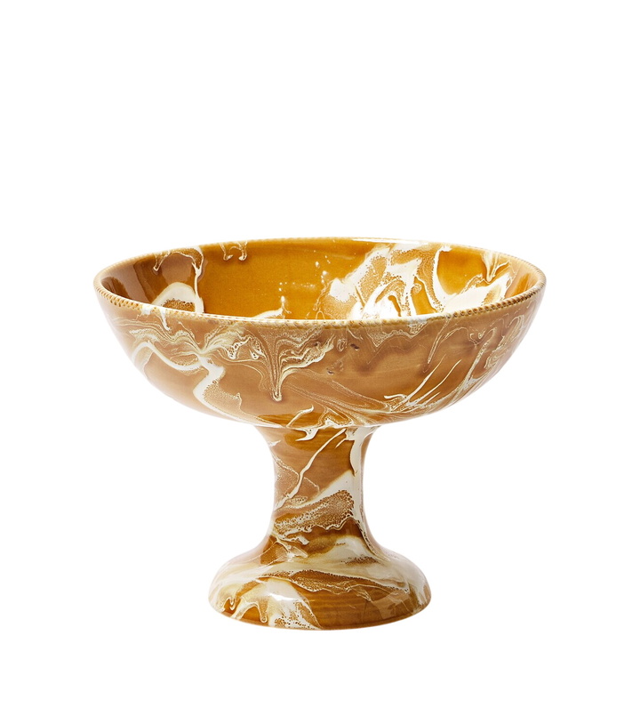 Photo: Cabana Marbled ceramic fruit stand