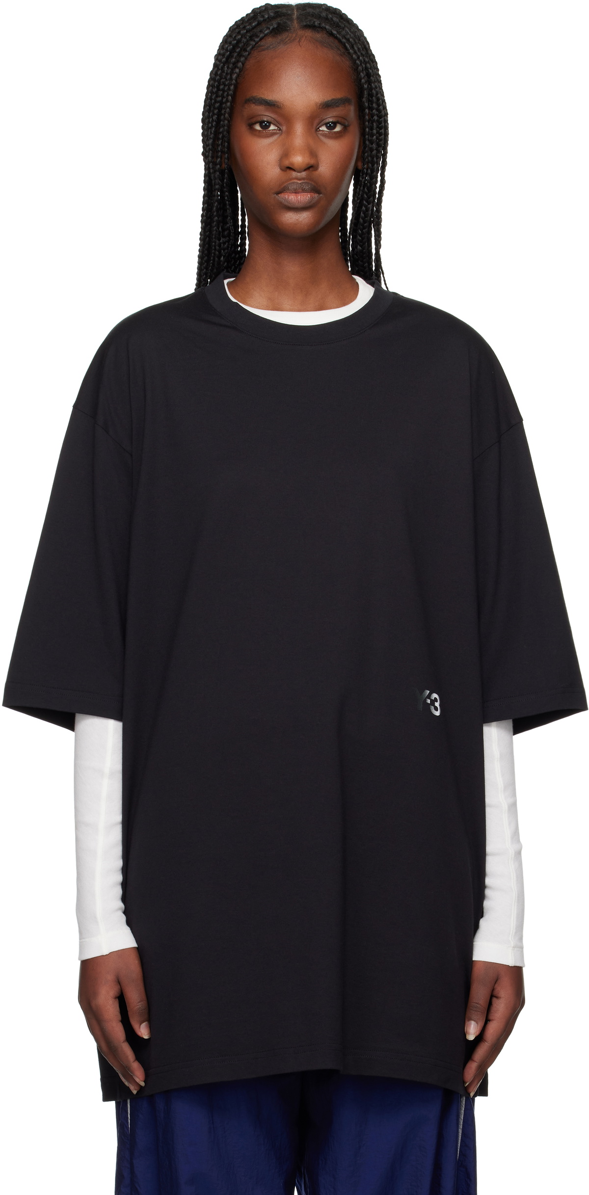 Y-3 Black U Boxy T-shirt