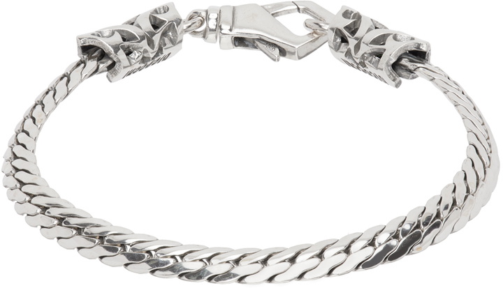 Photo: Emanuele Bicocchi Silver Chain Bracelet