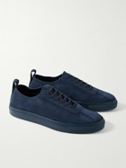Grenson - Suede Sneakers - Blue