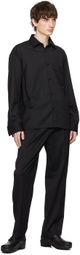 Filippa K Black Boxy Shirt