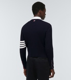 Thom Browne - 4-Bar ribbed-knit cotton sweater