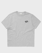 Maison Kitsune Maison Kitsune Handwriting Comfort Tee Shirt Grey - Mens - Shortsleeves