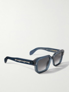 Cutler and Gross - The Great Frog Square-Frame Acetate and Silver-Tone Sunglasses