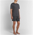 Schiesser - Josef Cotton-Jersey Pyjama T-Shirt - Gray