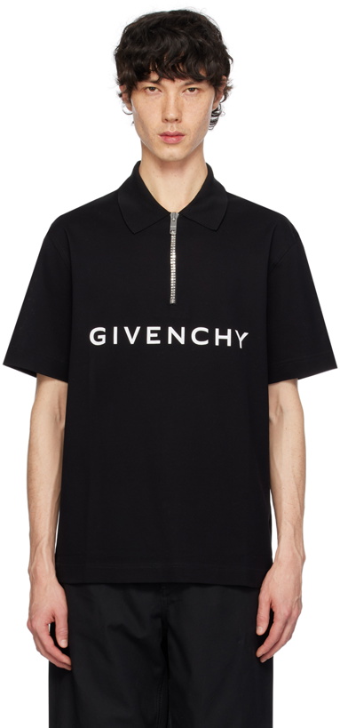 Photo: Givenchy Black Archetype Polo