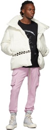 Moncler Genius SSENSE Exclusive 6 Moncler 1017 Alyx 9SM Off-White Down Arbutus Jacket