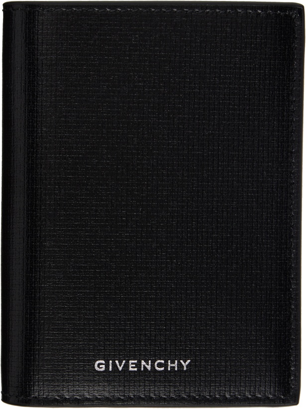 Photo: Givenchy Black 4G Classic Leather Wallet