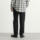 Balenciaga Men's Wool Gabardine Tailored Trousers in Black