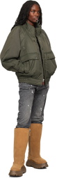 R13 Brown Tall Chunky Shearling Boots