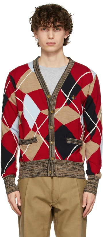 Photo: Vivienne Westwood Red Harlequin Cardigan