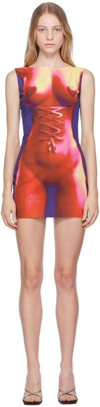 Photo: Sinead Gorey Multicolor Printed Minidress