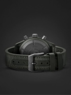 IWC Schaffhausen - Pilot’s Top Gun Woodland Automatic Chronograph 44.5mm Ceramic, Webbing and Rubber Watch, Ref. No. IWIW389106
