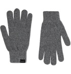 Paul Smith - Cashmere and Wool-Blend Gloves - Gray