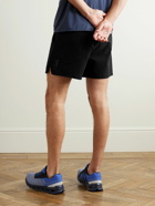 ON - Essential Straight-Leg Logo-Print Recycled-Shell Shorts - Black
