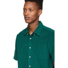 Saturdays NYC Green Cord Bruce Shirt