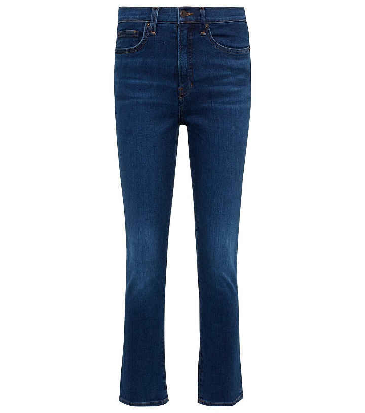 Photo: Veronica Beard Carly high-rise slim cropped jeans
