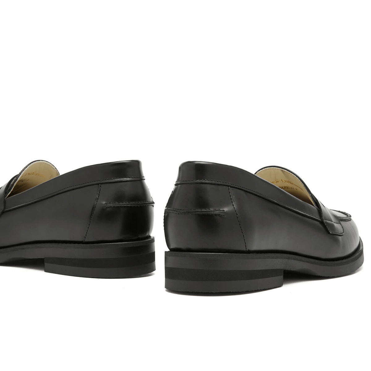 Duke + Dexter Women's Wilde Penny Loafer in Black