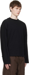 Entire Studios Black Heavy Long Sleeve T-shirt