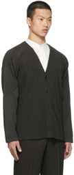 Homme Plissé Issey Miyake Color Pleats Spot Cardigan