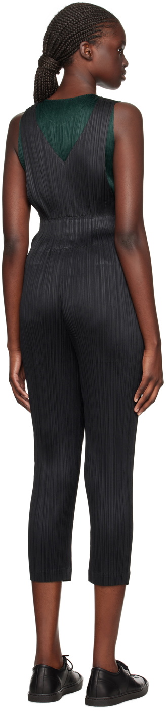 Pleats Please Issey Miyake Black Monthly Colors September Jumpsuit