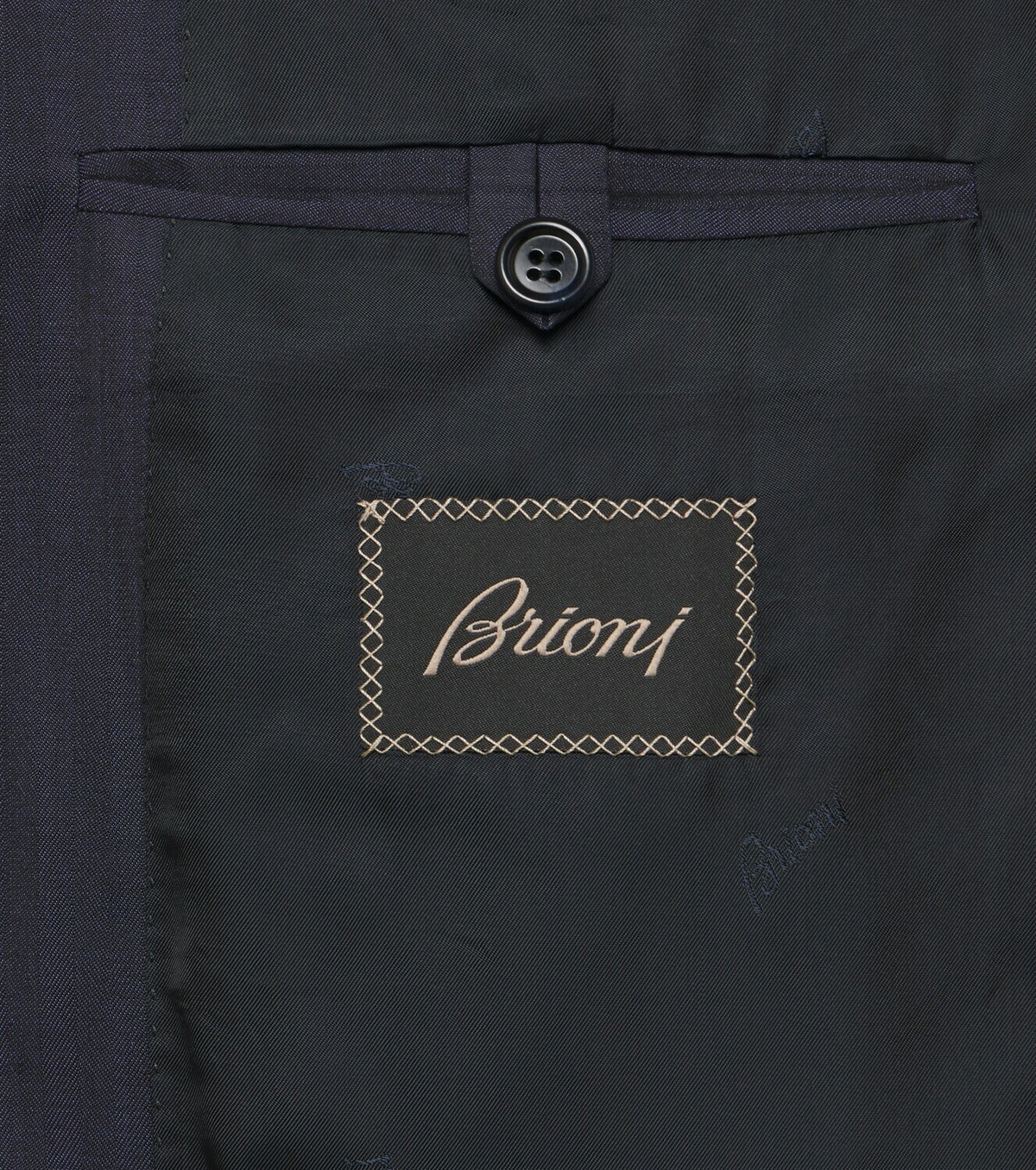 Brioni Striped wool suit