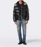 Versace Barocco hooded down jacket
