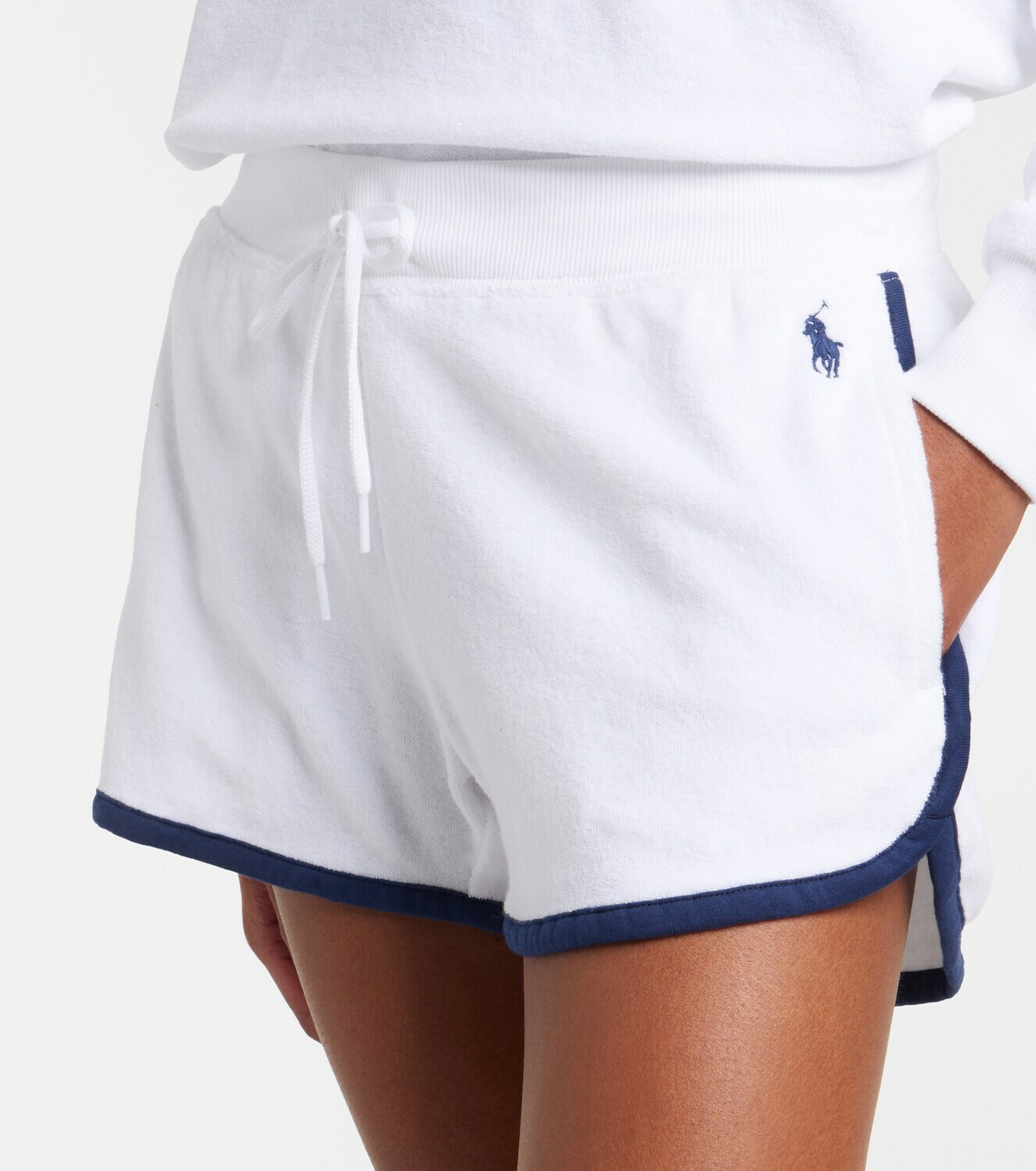 Polo Ralph Lauren Cotton-blend terry shorts