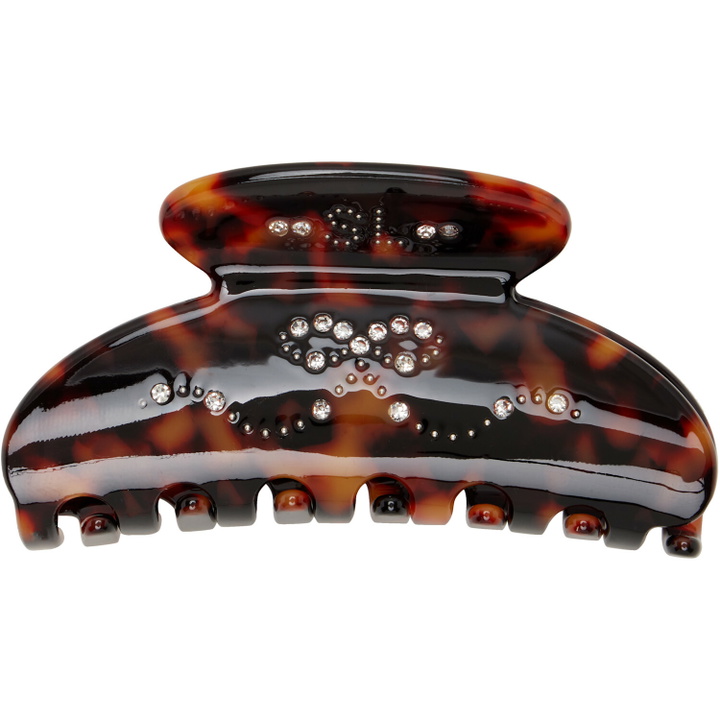 Photo: Sandy Liang Brown Princess Hair Claw Clip
