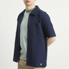 Armor-Lux Men's Short Sleeve Shirt in Marine Deep