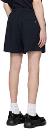 Wooyoungmi Navy Drawstring Shorts