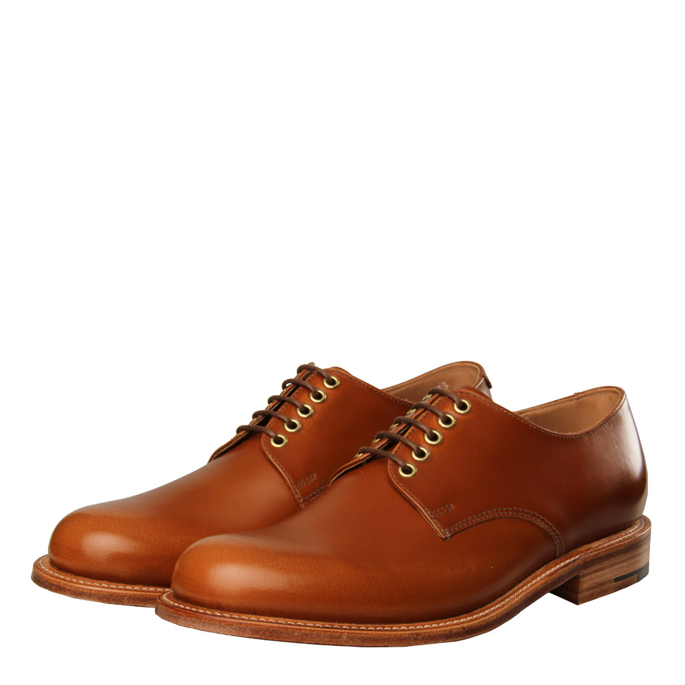 Curt Amber Hi Shine Shoes - Derby - Tan